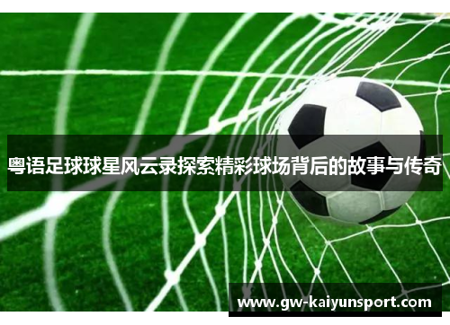 粤语足球球星风云录探索精彩球场背后的故事与传奇